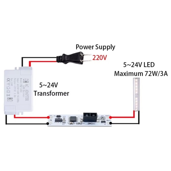 Sensor,Modul,berührungslos,Schalter,Bausatz,Lichtschranke,fertig